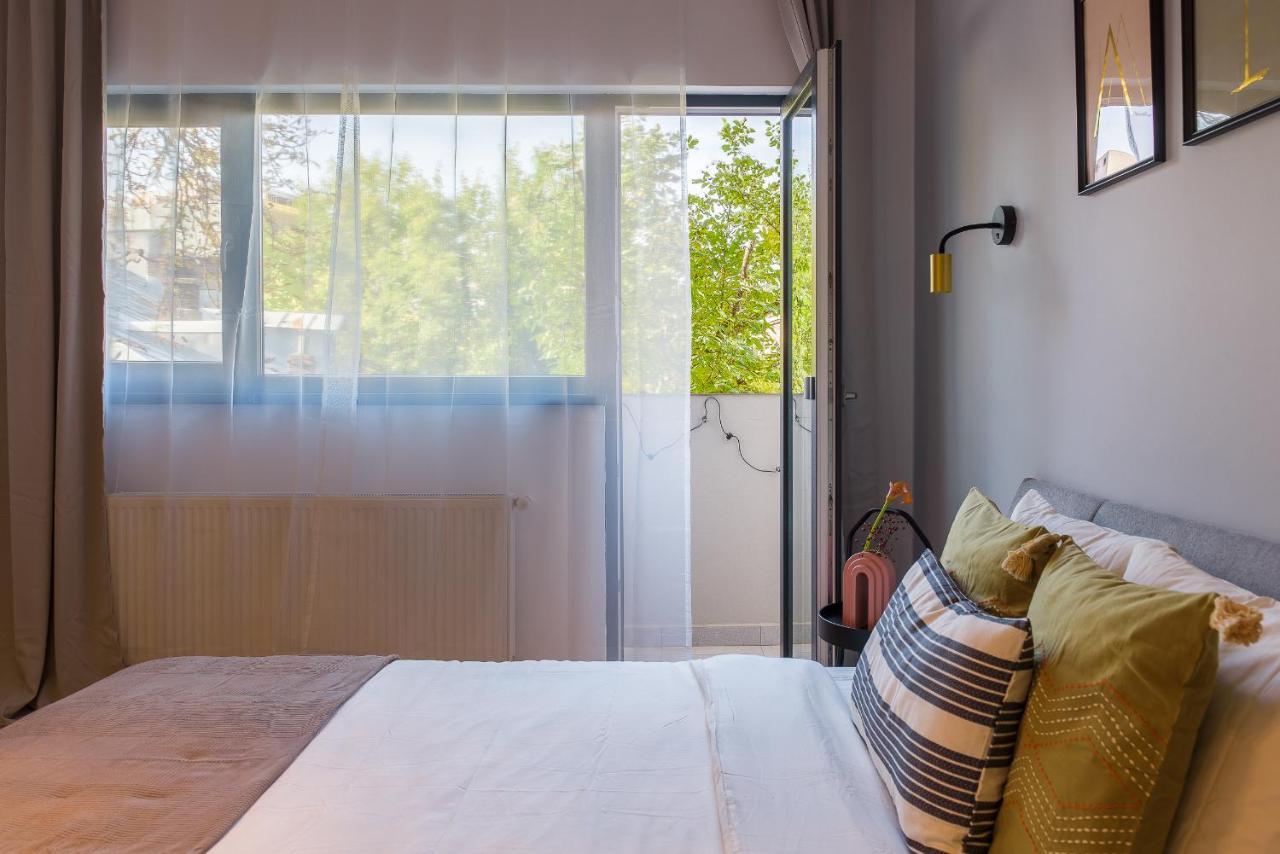 Sunny Studio - Top Location - Green View Balcony Bükreş Dış mekan fotoğraf